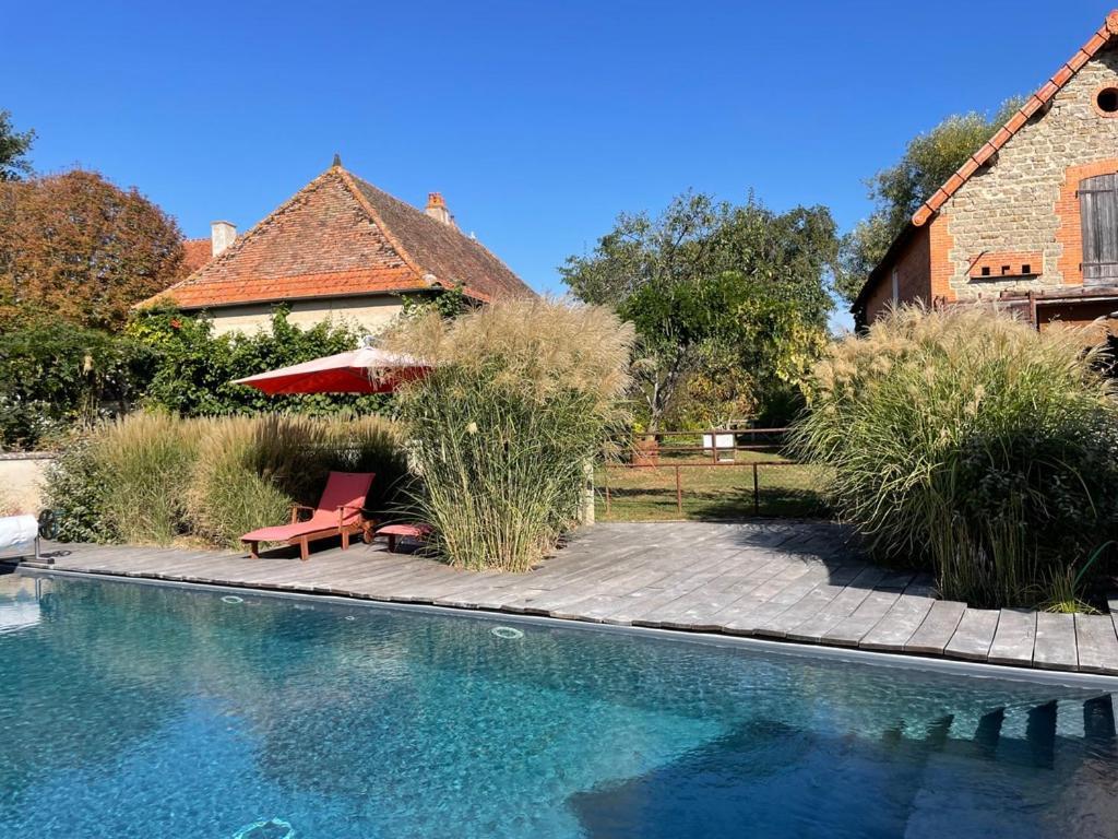Bed and Breakfast Les Jardins Des Soussilanges Céron Zewnętrze zdjęcie